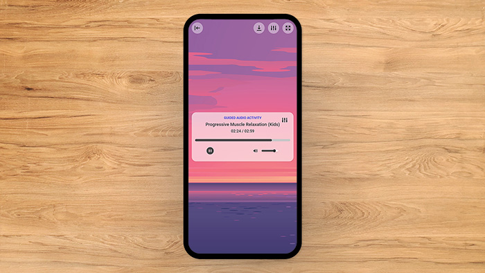 Progressive Muscle Relaxation (Kids) Tool Preview 1