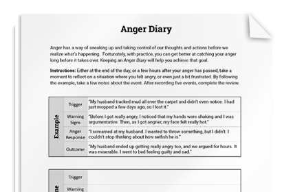 Anger Diary