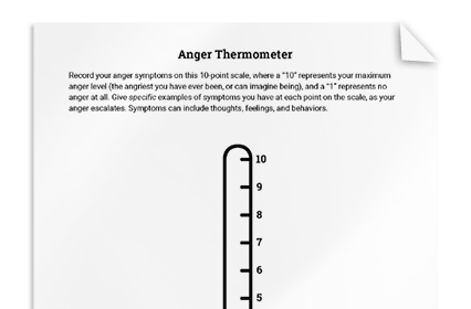 Anger Thermometer