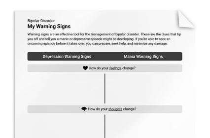 Bipolar Disorder: My Warning Signs