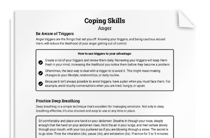 Coping Skills: Anger
