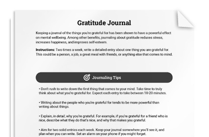 Gratitude Journal