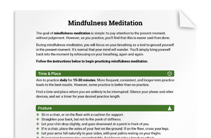 How to Practice Mindfulness Meditation