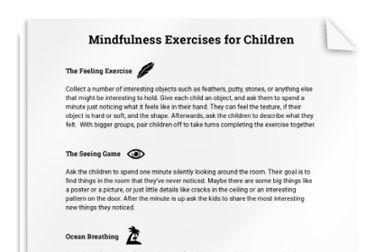 Mindfulness Activities for Children