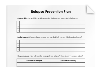 Relapse Prevention Plan (Version 2)