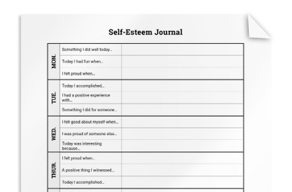 Self-Esteem Journal