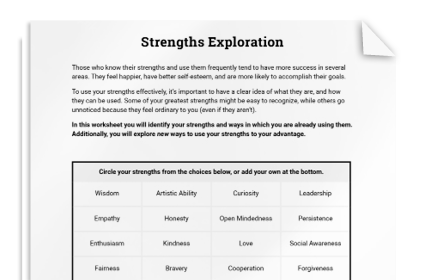 Strengths Exploration