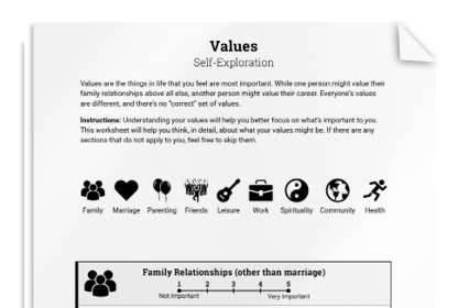 Values: Self-Exploration